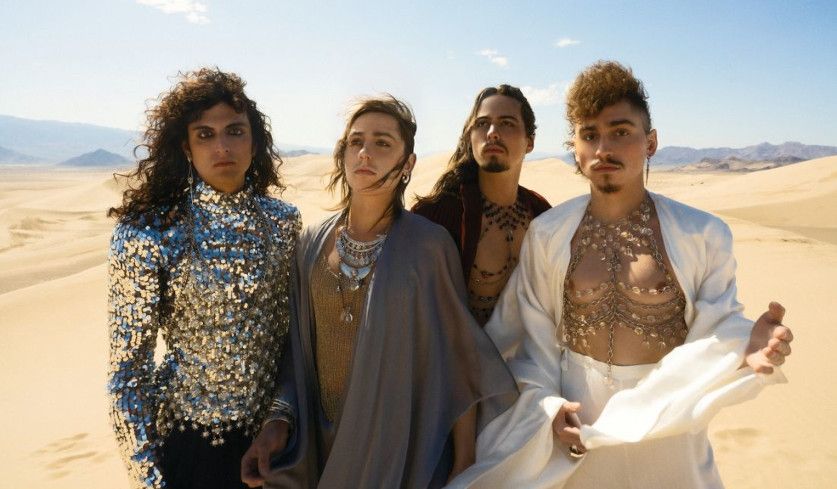 Bandfoto von Greta Van Fleet aus dem Jahr 2023 von Neil Krug.