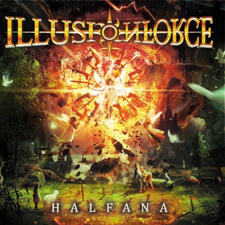 Cover des Illusion Force- Albums "Halfana".