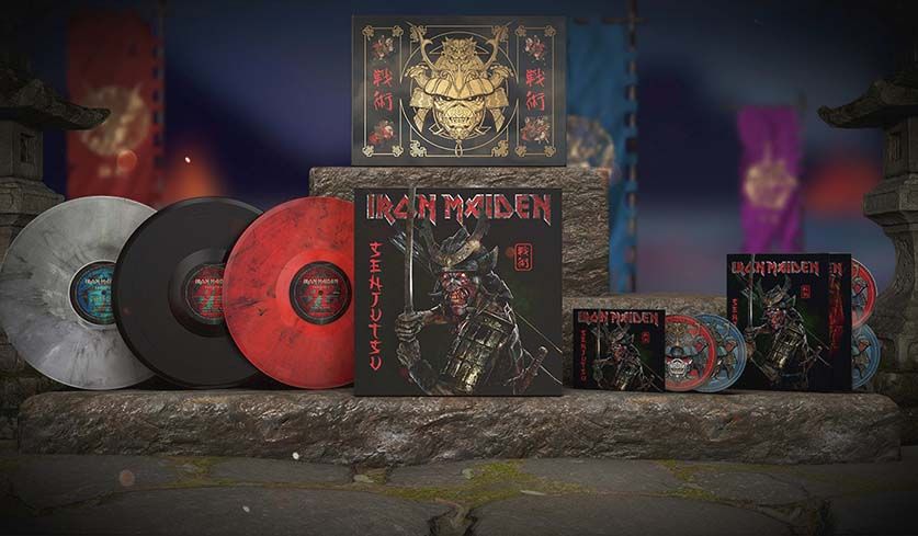 Packshot des Iron Maiden-Albums "Senjutsu".