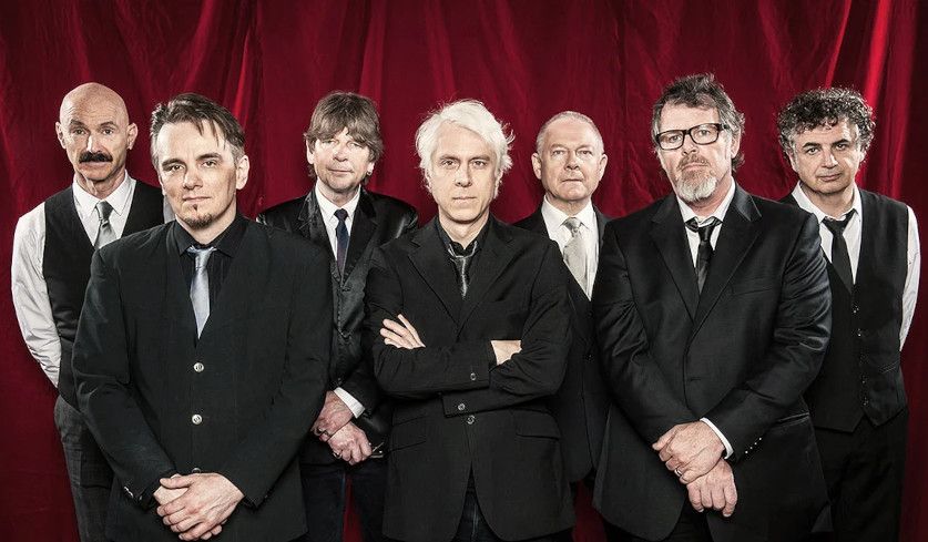 Bandfoto von King Crimson aus dem Jahr 2016.