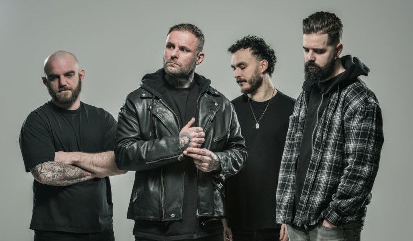 Bandfoto der Kris Barras Band aus dem Jahr 2026 von Colin Hawkins (bereitgestellt von Oktober Promotion).