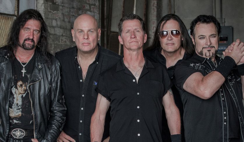 Bandfoto von Metal Church aus dem Jahr 2018 von Melissa Castro.