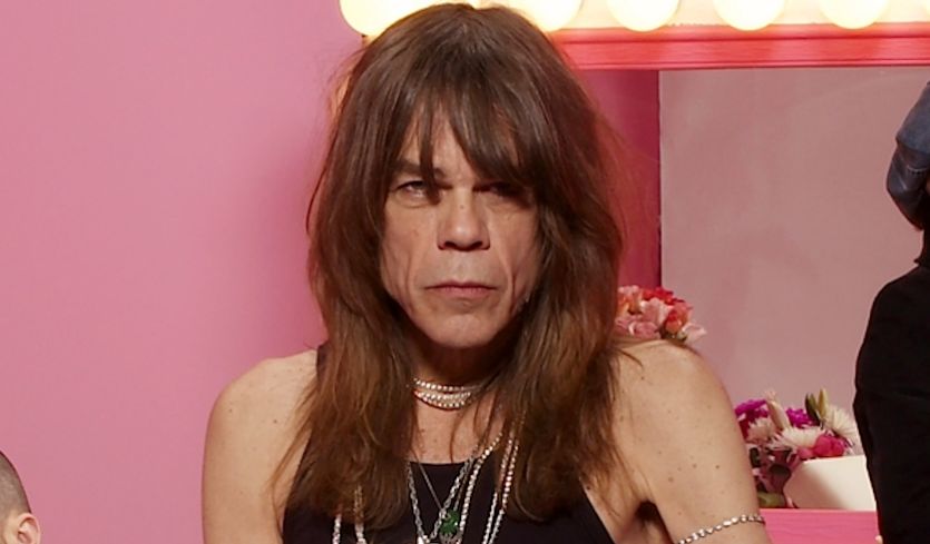 Foto von David Johansen von den New York Dolls (bereitgestellt von Roadrunner).