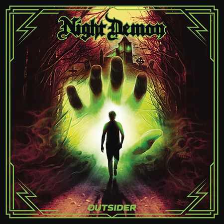 Cover des Night Demon-Albums "Outsider".