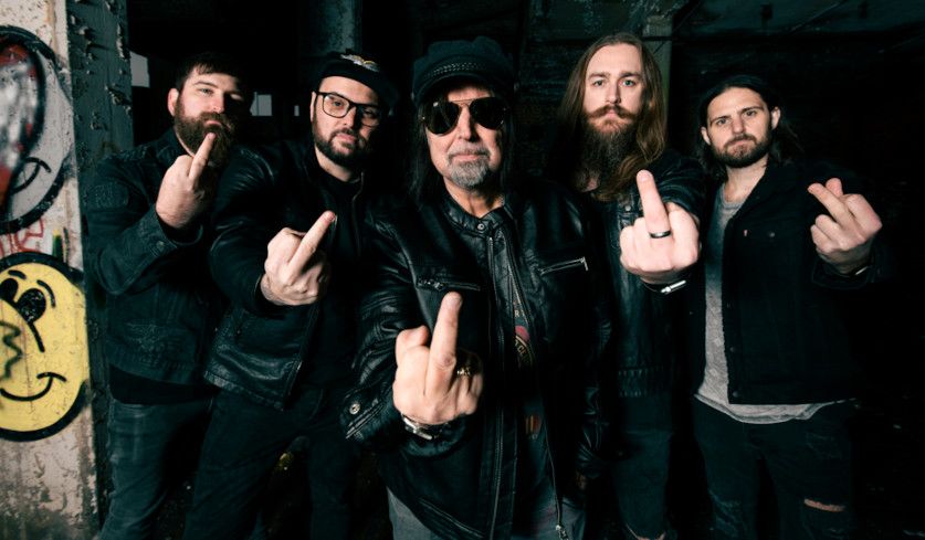 Bandfoto von Phil Campbell & The Bastard Sons aus dem Jahr 2025 von Steven Davies (bereitgestellt von Oktober PRomotion). 