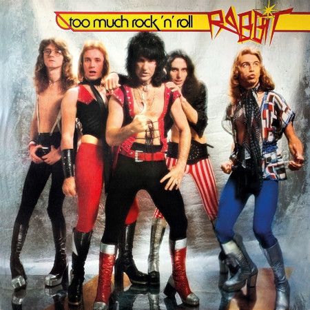 Cover des Rabbit-Albums "Too Much Rock'n'Roll".