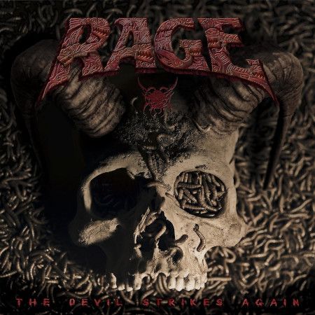 Cover des Rage-Albums "The Devil Strikes Again".