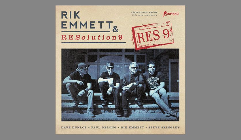 Cover des Rik Emmett & Resolution 9-Albums "RES9".