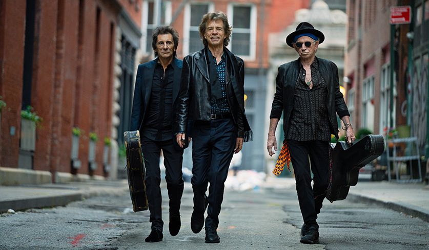Bandfoto der Rolling Stones aus dem Jahr 2023 von Mark Seliger (bereitgestellt von Universal Music).