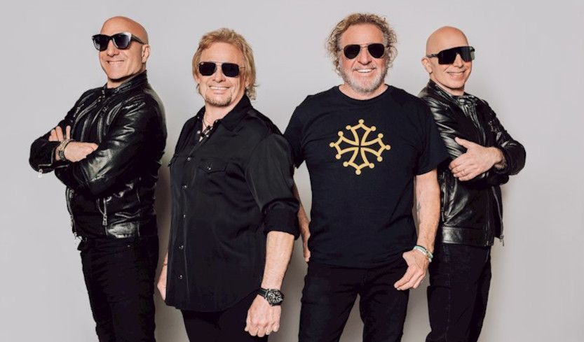 Sammy Hagar und die Best Of All Worlds Band aus dem Jahr 2025 von Rob Shanahan (bereitgestellt von Head Of PR).