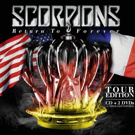 Cover der Touredition des Scorpions-Albums "Return To Forever".