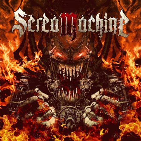 Cover des selbstbetitelten Screamachine-Albums.