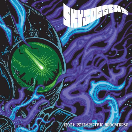 Cover des Skyjoggers-Albums "12021: Post-Electric Apocalypse".
