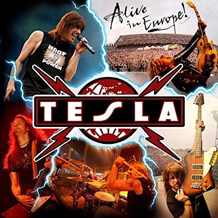 Cover des Tesla-Albums "Alive In Europe!".