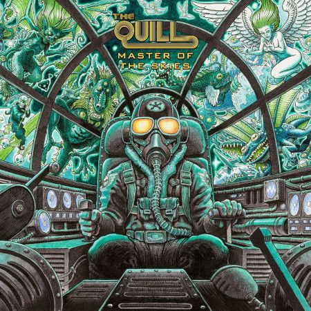 Cover des The Quill-Albums "Master Of The Skies".