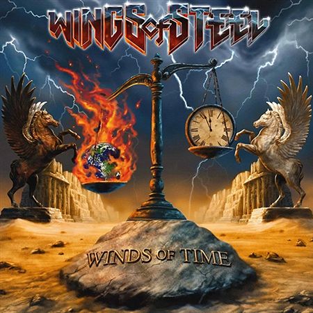 Cover des Wings Of Steel-Albums "Winds Of Time".