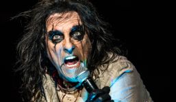 Live-Pressefoto von Alice Cooper.
