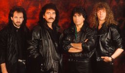 Bandfoto von Black Sabbath aus dem Jahr 1989 von Peter Cronin/IconicPix (bereitgestellt von Ute Kromrey).