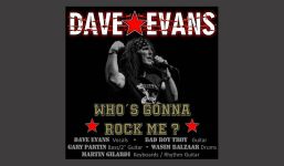 Cover der Dave Evans-Single "Who's Gonna Rock Me".