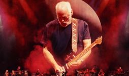 Ausschnitt aus dem Filmposter des David Gilmour-Films "Live At The Circus Maximus, Rome".
