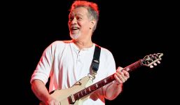 Foto des verstorbenen Eddie Van Halen