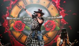 Livefoto von Axl Rose (Guns N' Roses) aus dem Jahr 2020.