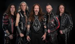 Bandfoto von Hammerfall aus dem Jahr 2024 von Tallee Savage (bereitgestellt von Nuclear Blast).