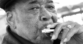 Cover des James Cotton-Albums "Cotton Mouth Man".