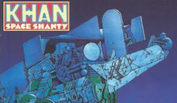Ausschnitt aus dem Cover des Khan-Albums "Space Shanty".