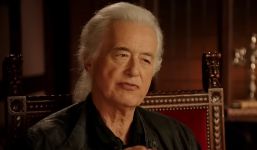 Screenshot von Jimmy Page aus dem Video "BECOMING LED ZEPPELIN | Full Length Trailer (2025)".