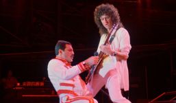 Livefoto von Queen aus dem Jahr 1986 (bereitgestellt von Sony Music).