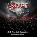 Cover des Saxon-Albums "Eagles Over Hellfest".