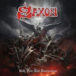 Cover des Saxon-Albums "Hell, Fire And Damnation".