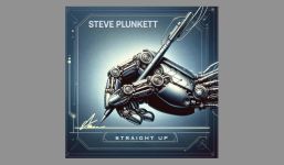 Cover des Steve Plunkett-Albums "Straight Up".