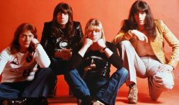 Bandfoto von Sweet aus dem Jahr 1975 (bereitgestellt von Metalville).