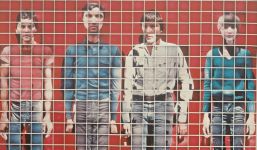 Ausschnitt aus dem Talking HEads-Cover "More Songs About Buildings And Food".