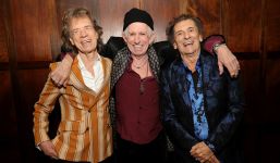 Bandfoto der Rolling Stones aus dem Jahr 2026 von Kevin Mazur (bereitgestellt von Universal Music).