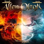 Cover des Allen/Olzon-Albums "Worlds Apart".