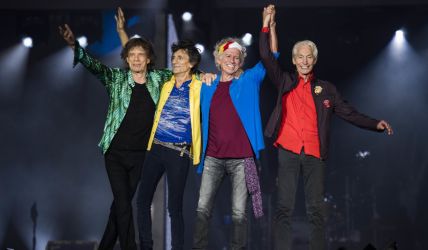 Livefoto der Rolling Stones aus dem Jahr 2020 von Andrew Timms (bereitgestellt von Universal Music).
